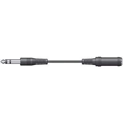 Image of AVL292 6 METRE 6.3MM STEREO PLUG TO SOCKET EXTENSION LEADS