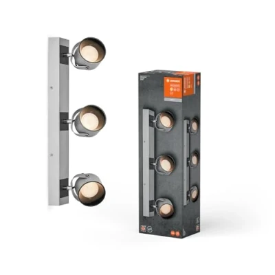 Image of LEDVANCE LED downlight Jupiter, 3,000 K, 3 bulb