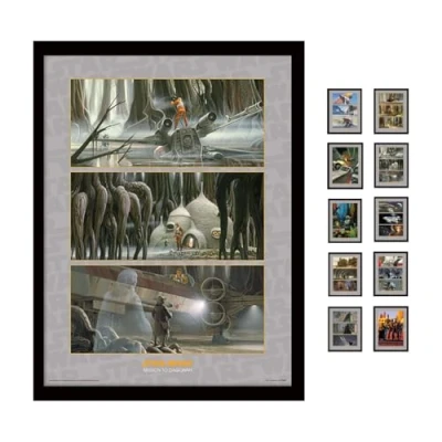 Image of Star Wars (Mission to Dagobah Memorabilia, Multi Colour, 30 x 40 cm