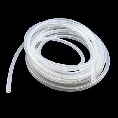 Image of Silicone Tube, iMeistek Food Grade Flexible Hose, 5mm ID x 8mm OD, Length 8 Meters, Water Air Hose Pipe, for Pump Transfer