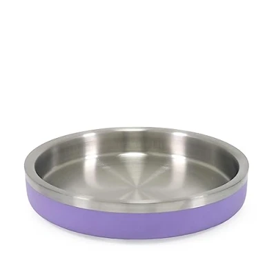 Image of Rosewood Premium Double Wall Stainless Steel Pet Food Bowl 480ml Lilac