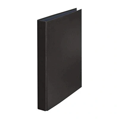 Image of Original Falken YourColor ring binder. Made in Germany. 2 D mechanism DIN A4 filling height 25 mm black calendar organiser binder plastic file ideal for office and school