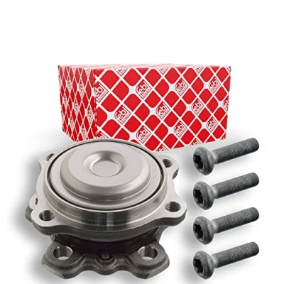 Image of 43550WAA01, 43550WAA01S1, 43550WAA02, 43550WAA02S2 Wheel bearing kit FEBI BILSTEIN 103943 BMW: 7, 5 Saloon, X3, TOYOTA: Supra V