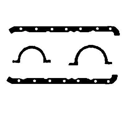 Image of 5006393, A80SX6013AA Gasket Set, oil pan BGA OK6378 FORD: FIESTA 2