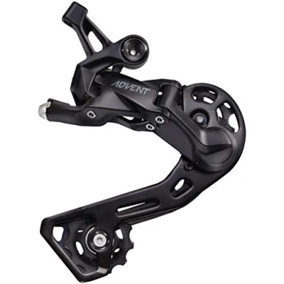 Image of microSHIFT ADVENT Rear Derailleur 9 Speed, Medium Cage, Black