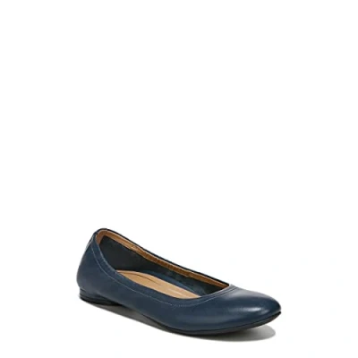 Image of Vionic Women&#039;s Alexa Ballet Flat, Navy Nappa, 5 UK