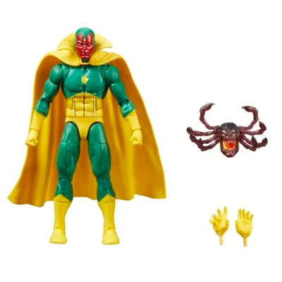 Image of Marvel Legends Series Vision Comics Action Figure, Green