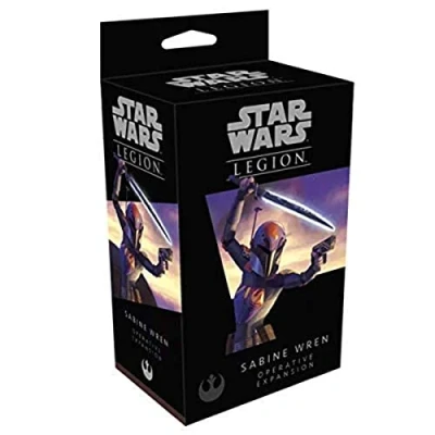 Image of Atomic Mass Games Star Wars Legion: Rebel Expansions: Sabine Wren Operative Unit Expansion Miniatures Game Ages 14+ 2 Players 90 Minutes Playing Time