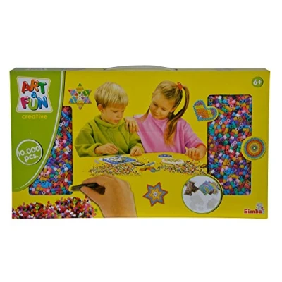Image of Simba 106374146 &quot;Art &amp; Fun Ironing Beads Set, 10000 Piece