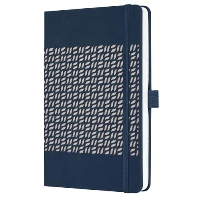 Image of SIGEL J5205 Jolie Weekly Planner 2025, hardcover, 13,5 x 20,3 cm, 174 Pages, Dark Blue