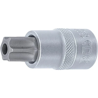 Image of BGS 4377 Bit Socket 12.5 mm (1/2&quot;) Drive T Star tamperproof (for Torx) T70