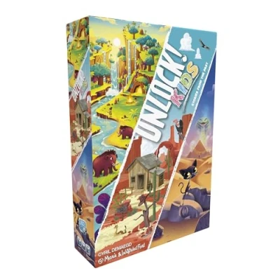 Image of Space Cow Unlock Kids 2: Stories From the Past Card Game Ages 6+ 1 4 Players 20 Minutes Playing Time