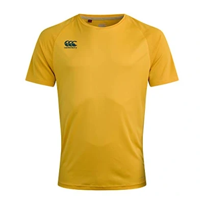 Image of Canterbury Men&#039;s Vapodri Superlight Solid T Shirt, Golden Rod, 4XL