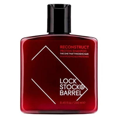 Image of Lock Stock &amp; Barrel Reconstruct Protein Thickening Shampoo For Men, 250 ml