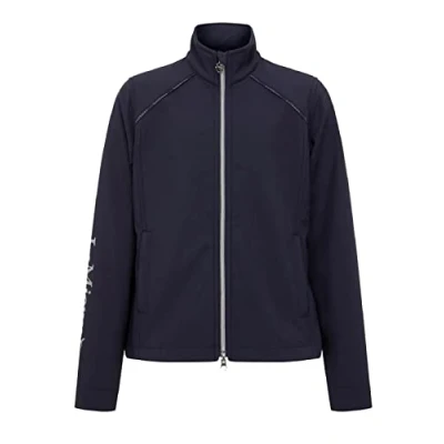 Image of LeMieux Junior Elite Soft Shell Jacket Navy Blue 11 12 Years