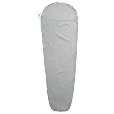 Image of Trespass Slumber, Grey, Sleeping Bag Liner 225cm x 80cm 50cm, Grey