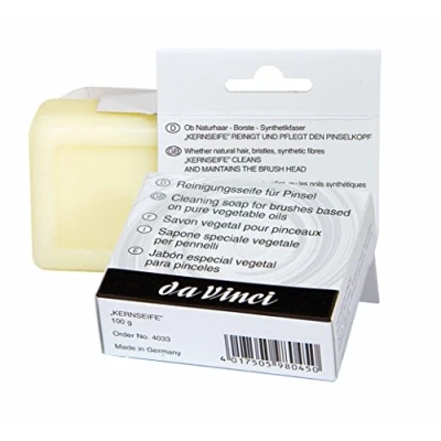 Image of Da Vinci 4033 Series Cleaning Soap for Brushes, Bristle, Yellowish, 30 x cm