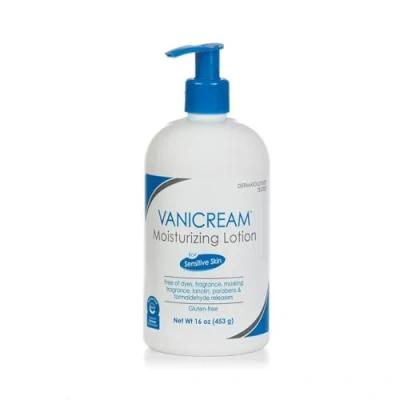 Image of Vanicream Moisturizing Lotion with Pump Fragrance and Gluten Free For Sensitive Skin 16 Ounce (Pack of 1)