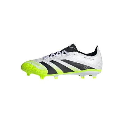 Image of adidas Performance Predator League Moulded stud football boots, Men&#039;s, Size: 6, Footwear white/core black/lucid lemon shoes