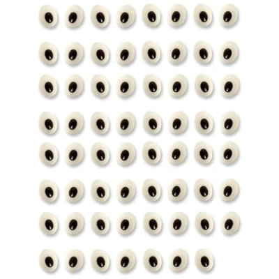 Image of Edible Sugar Eyes, Cake Decorations For Animals, Monsters, And Aliens On Cakes, Cupcakes, Muffins, Cookies, white x63