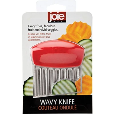 Image of Joie 13444 Crinkle Cutter Wavy Knife, One Size, Colors May Vary, 1 Piece