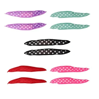 Image of Rumyve 10pcs Sleep Roller,Flexible Foam Sponge Hair Curler,Magic Pillow Soft Roller Care DIY Styling Tool for Long Women Girl Curls