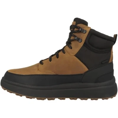 Image of Geox Men&#039;s U Granito + Grip B A Ankle Boot, Ochre Black, 6 UK