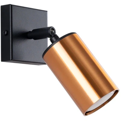 Image of Winx Single Spotlight Black, Copper