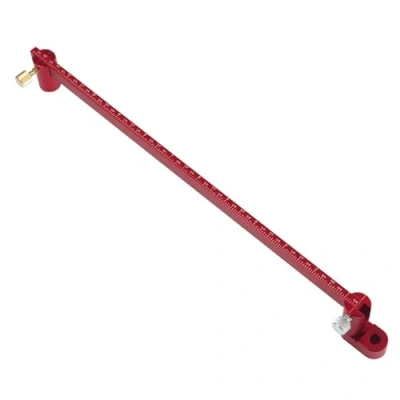 Image of Woodworking Measure Scriber 550mm Adjustable Marking Ruler Drawing Tool for Carpentry Large Diameter Scribing Instrument