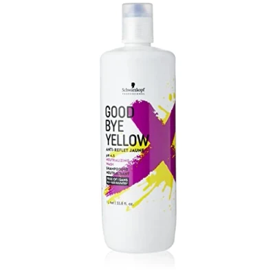Image of Schwarzkopf Professional Goodbye Yellow Neutralizing Shampoo, 1000 ml