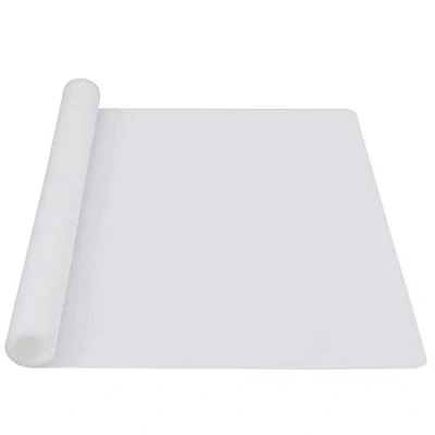 Image of Webake Large Silicone Baking Mat Transparent 60 x 40 cm Multipurpose Heat Resistant Nonstick Pastry Clear for Worktops, Countertop Protector, Art and Craft 24 16 Inch