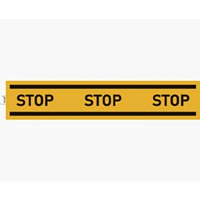 Image of Exacompta Ref 67025E Self Adhesive Company Signage Wide Sized Stop Sign 100cm in Size Essential for Company, Business &amp; Commercial Needs
