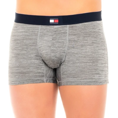 Image of Tommy Hilfiger Mens anatomical front breathable fabric boxer UM0UM00875 Grey Size Small
