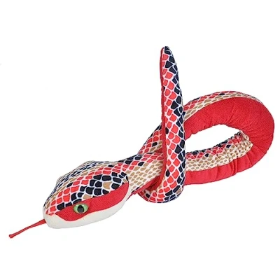 Image of Wild Republic Red Scales Plush, Stuffed Animal, Plush Toy, Gifts for Kids, 54 Inches