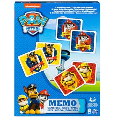 Image of Paw Patrol Memo Game for Kids aged 3 and over