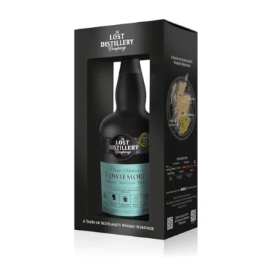 Image of Towiemore Classic Selection Blended Malt Scotch Whisky 70cl 43% by The Lost Distillery, Non Chill Filtered, Speyside Style with Sponge Cake and Apple Tasting Notes