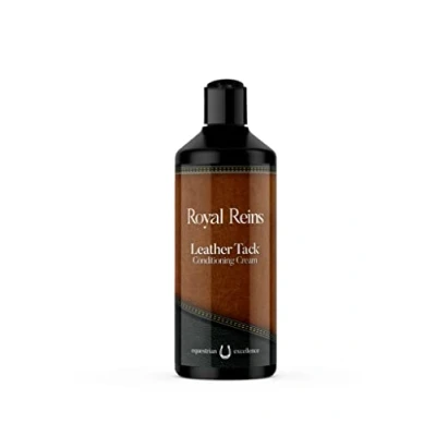 Image of Royal Reins Leather Tack Conditioning Cream Equestrian Horse Equipment Bridle Polish, Restorer and Moisturiser, 500ml