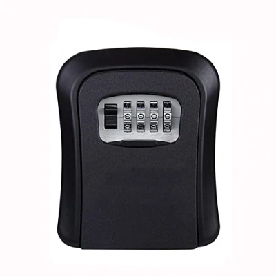 Image of Wall mounted Key Weatherproof No. 4 Combination Storage Lock Box Indoor and Password Outdoor