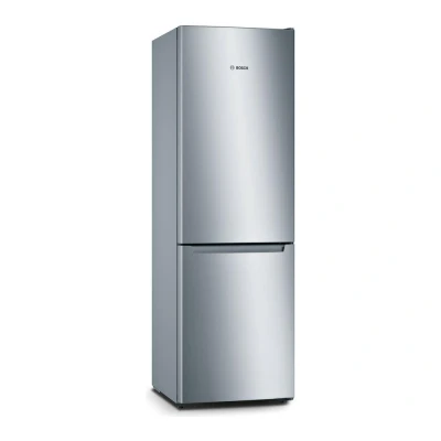 Image of Bosch KGN33NLEBG Series 2 Free standing fridge freezer with at bottom Stainless steel look