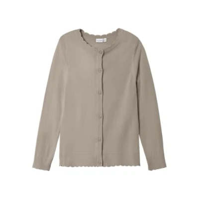 Image of Name it Nkfvamone CARD Cardigan for kids, Size: 13 14y, Pure cashmere