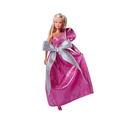Image of Steffi Love Bow Mazing, Toy Doll in a Dreamlike Evening Dress with Bows Elements, 29 cm, from 3 Years
