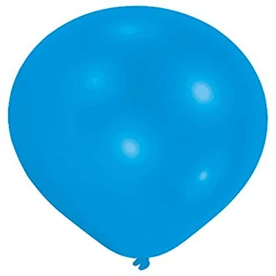 Image of Amscan Int995630 Balloon Pk10 22Cm Met Blue