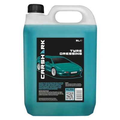 Image of CARSHARK Tyre Dressing 5 Litre, High Performance Formula, Deep Shine, UV Protection