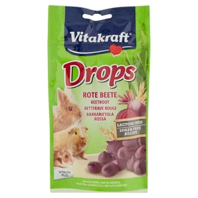 Image of Vitakraft Snack for Rodents Red Beetroot Lactose Free All 75g