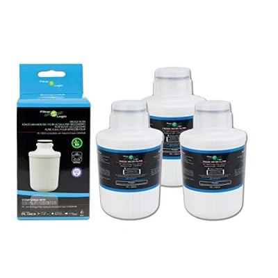 Image of FilterLogic FFL 105CH Fridge Water Filter Compatible with CDA Fridge, Hotpoint C00300448, SXBD922FWD, Caple CAFF205, Thomson THSBS90WDWH, Microfilter MFCMG14211FR / MFCMG14211F Refrigerators (2 Pack)