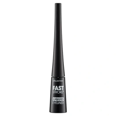 Image of Collection Cosmetics Fast Stroke Eyeliner, Quick Drying Formula, 4ml, Black