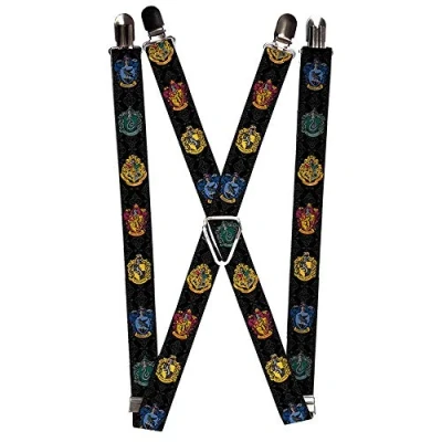 Image of Buckle Down Men&#039;s Suspender Harry Potter, Multi, One Size