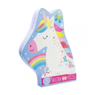 Image of Floss &amp; Rock 40 Piece Puzzle Rainbow Unicorn