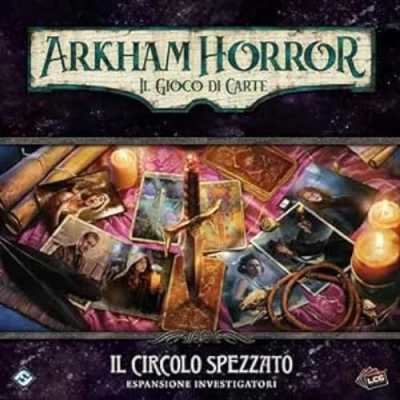 Image of Asmodee Arkham Horror The Card Game: Broken Circle Investigators Expansion, Italian Edition