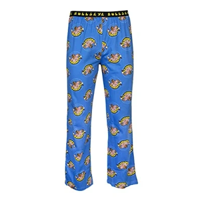 Image of Bullseye TV Show Darts Bully Official Lounge Pants (XL) Blue